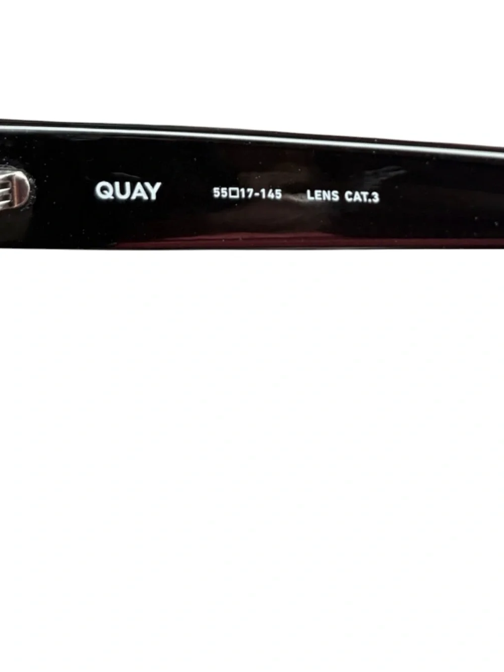 Quay Australia PSA Black Sunglasses